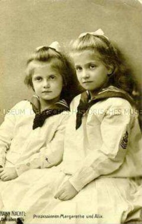 Margarethe und Alix von Sachsen