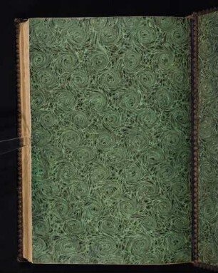 Vorsatzblatt Buntpapier Schneckenmarmor