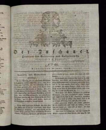 No. 66 - 1. Juni 1822