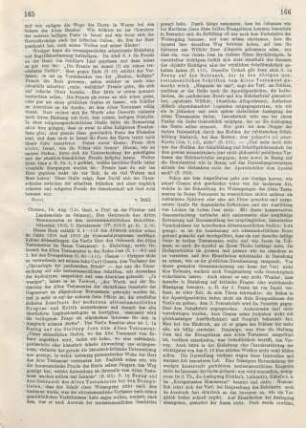 165-167 [Rezension] Clemen, August, Der Gebrauch des Alten Testamentes in den neutestamentlichen Schriften