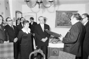 Verleihung der Ehrenbürgerwürde an den Stadtrat und SPD-Vorsitzenden Gustav Heller