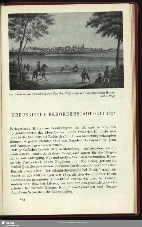 Preussische Behördenstadt Seit 1815