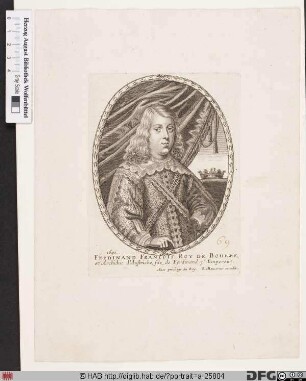 Bildnis Ferdinand (IV.) Franz, Erzherzog von Österreich, König von Böhmen und Ungarn