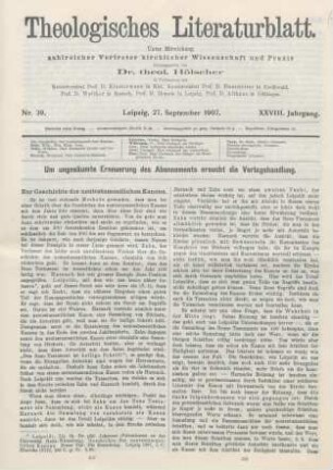 457-461 Zur Geschichte des neutestamentlichen Kanons