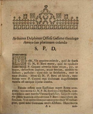 Epistola de libertate sub delectatione sive terrena sive caelesti ...