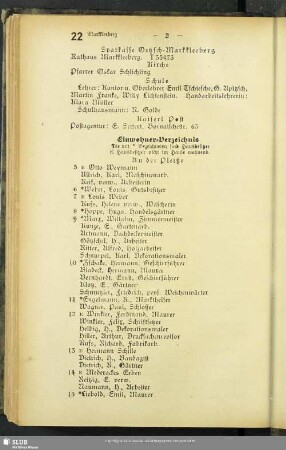 Häuserbuch : Einwohner-Verzeichnis