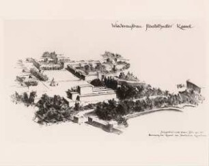 Staatstheater Kassel: Foto von Inv.Nr. 35787 (Ausschnitt): Fliegebild