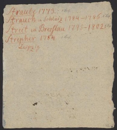 Brief an Friedrich Nicolai : 1773