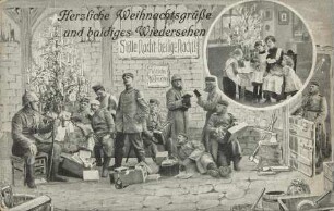 Herzliche Weihnachtsgrüße und baldiges Wiedersehen