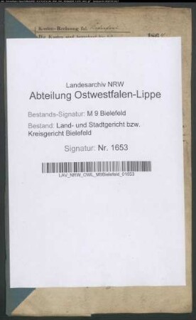 Sonstige: Horstmann, Gustav: