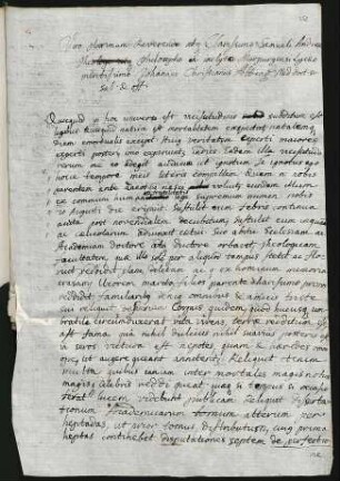 1 lat. Brief, Groningen 16.9.1679