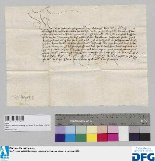Ott Pfalzgraf und Herzog von Bayern gebietet seinen Amtleuten und Untertanen, den zur Frankfurter Herbstmesse reisenden Nürnberger Kaufleuten allen Schutz angedeihen zu lassen.