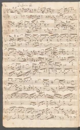 Sinfonien; cemb; g-Moll; BWV 797