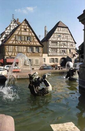 Ladenburg: Marktbrunnen