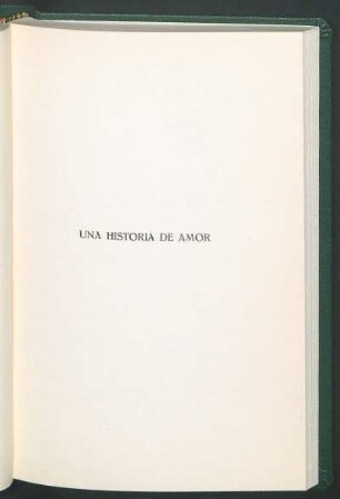 Una historia de amor