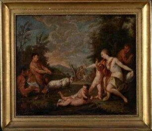 Satyr und Nymphe