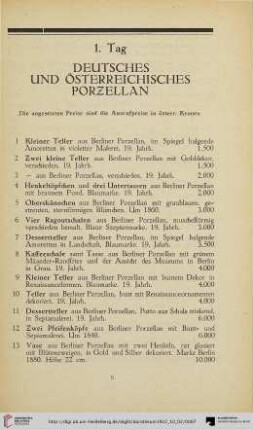 1. Tag (Nr. 1-133)