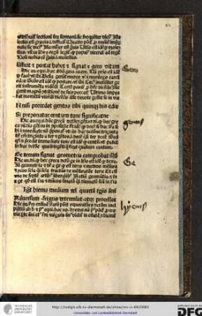 Efficit et portat habet et signat et gero vitam.