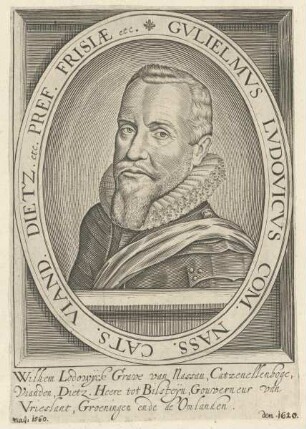 Bildnis von Wilhem Lodowyck, Graf von Nassau-Dillenburg
