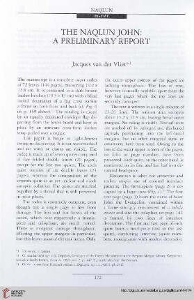 14: The Naqlun John: A Preliminary Report