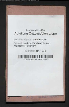 Erblasser: Höpker, Franziska: