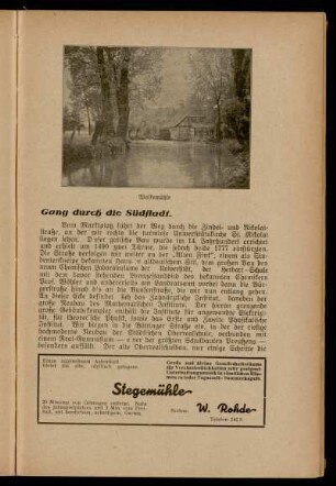 Gang durch die Südstadt
