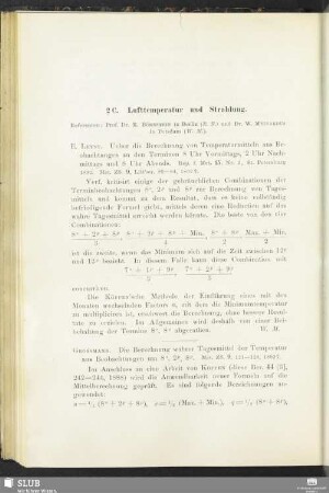 2 C. Lufttemperatur und Strahlung