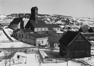 Neubau: Förderturm nach 1945