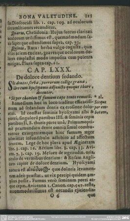 Cap. LXXX. De dolore dentium sedando