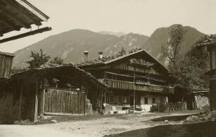 Österreich. Gehöft bei Mayrhofen