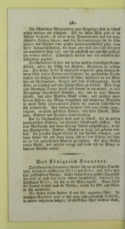 Das Koenigreich Hannover
