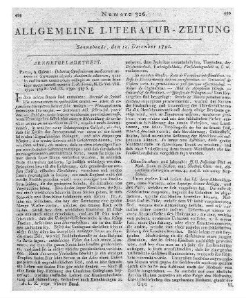 Palletta, G[iovanni] B[attista]: Adversaria chirurgica prima / J. B. Palletta. - [Mailand], [1790] Text teilw. lat., teilw. ital.