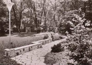 Großer Garten : Reichsgartenschau, Wochenendgarten mit Wochenendhaus