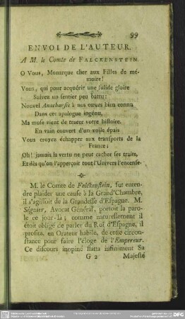 Envoi De L'Auteur