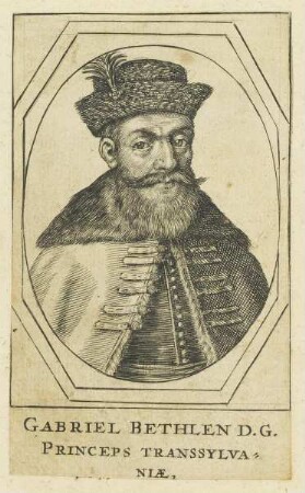 Bildnis des Gabriel Bethlen, Princeps Transsylvaniae
