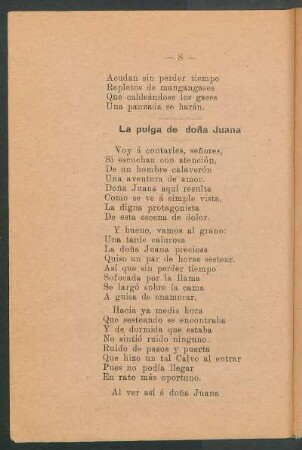 La pulga de doña Juana