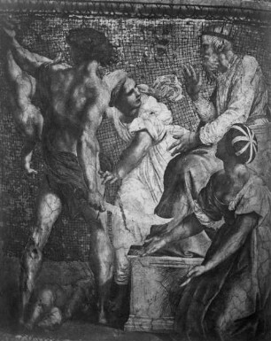 Malerische Ausstattung — Decke — Das salomonisches Urteil