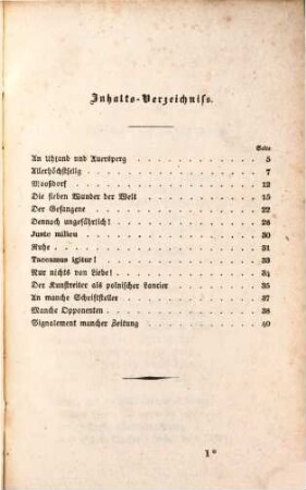 Poetische Streifzüge durch die Dornen und Fruchtgärten unserer Zeit