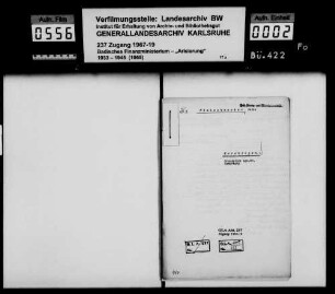 Fleischhacker, Nathan Israel, Handelsmann, Merchingen Käufer: Schneidermeister Karl Ullrich, Eheleute, Merchingen Lagerbuch-Nr. 238 Merchingen