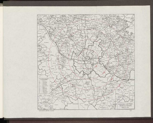Gemeinden in der Region Hamburg/Umland -Gebietsstand: 1.1.1976-