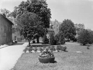 Rothenburg in der Oberlausitz, Wichern-Haus : Rothenburg/Oberlausitz. Martinshof (Einrichtung des Diakoniewerkes), Mühlgasse 10. Gästehaus "Wichern-Haus" mit Grünanlage