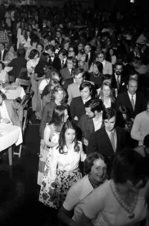 24. Tagung 1974 Chemiker; Studentenabend mit den Nobelpreisträgern: Polonaise