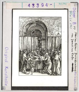 Albrecht Dürer: Marienleben, Zurückweisung von Joachims Opfer