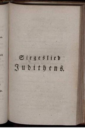 Siegeslied Judithens.