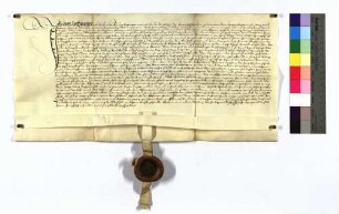 Revers von Götz Lochinger gegen den Deutschmeister über Lehen zu Archshofen