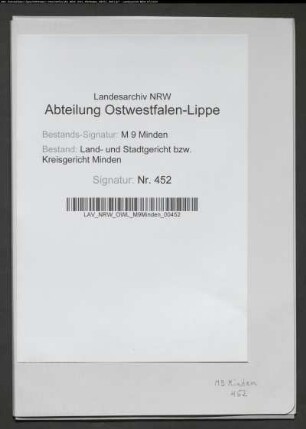 Sonstige: Burmester, Wilhelmine-Louise: