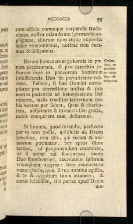 75-85, Cedendum, et prudenter utendum ...; ...