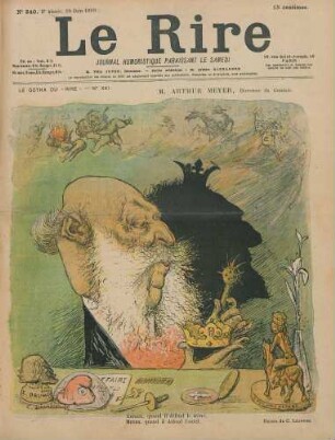 Le Gotha du "Rire", No XXI, M. Arthur Meyer, Directeur du Gaulois