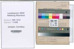 Entnazifizierung Cornelius Janssen , geb. 07.01.1910 (Fahrleiter)