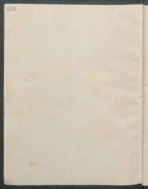 f. 44 Ar/v unbeschrieben